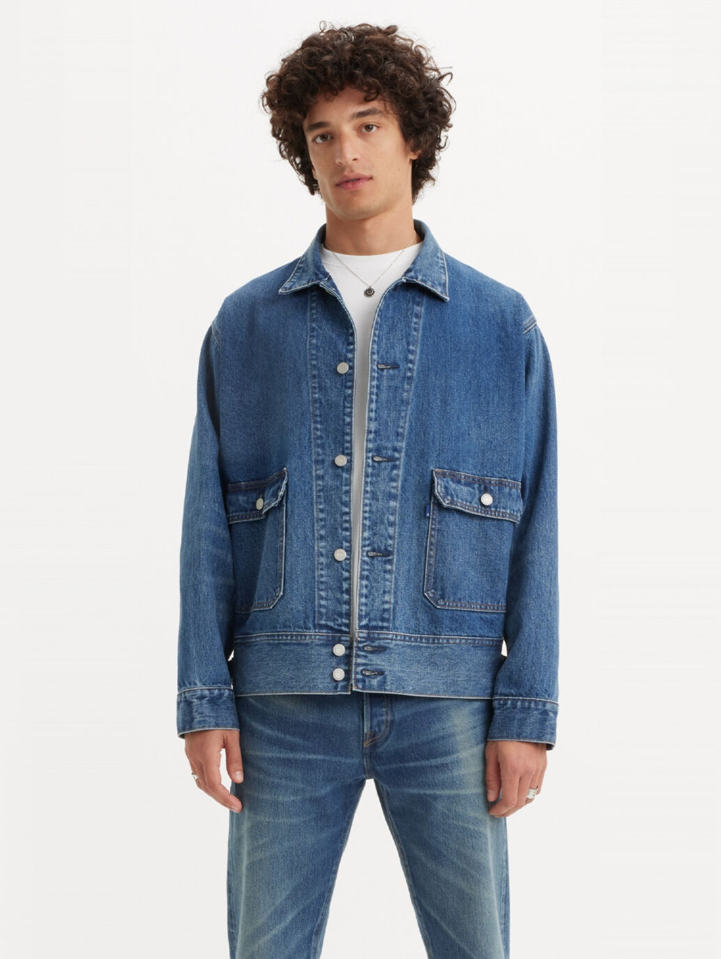 Levi’s® Men’s Japanese Denim Utility Trucker Jacket